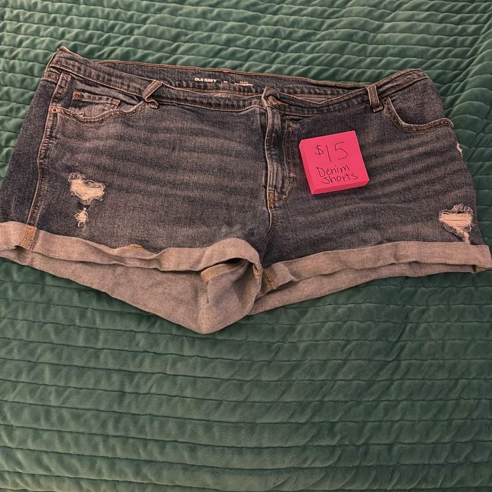 Old Navy Distressed Denim Shorts